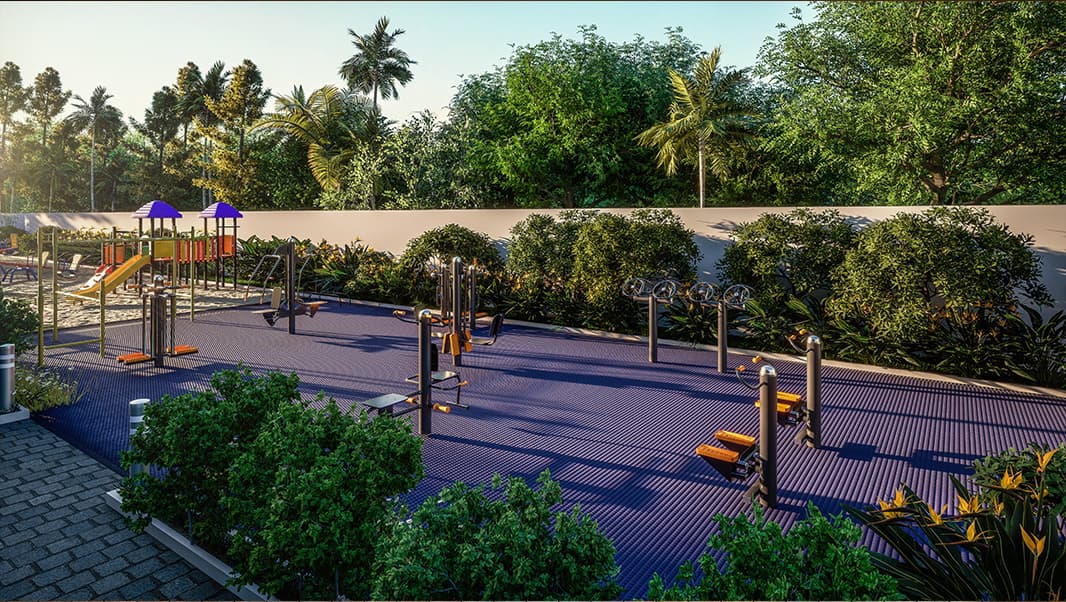 Saiven Six Senses clubhouse amenity view 10