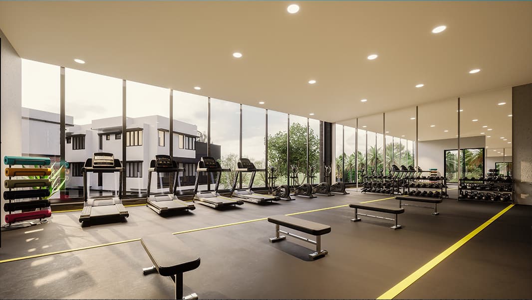 Saiven Six Senses clubhouse exterior view 2