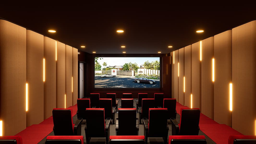 Saiven Six Senses clubhouse exterior view 3